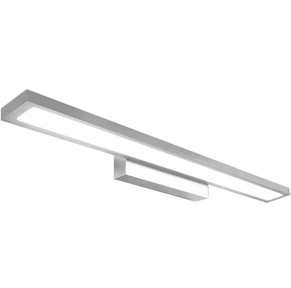 Image of Lampada Da Muro Da Bagno Led Sopra Specchio 80cm APP841-1W Flat Chrome