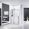 Drzwi prysznicowe FARGO BLACK MAT 110
