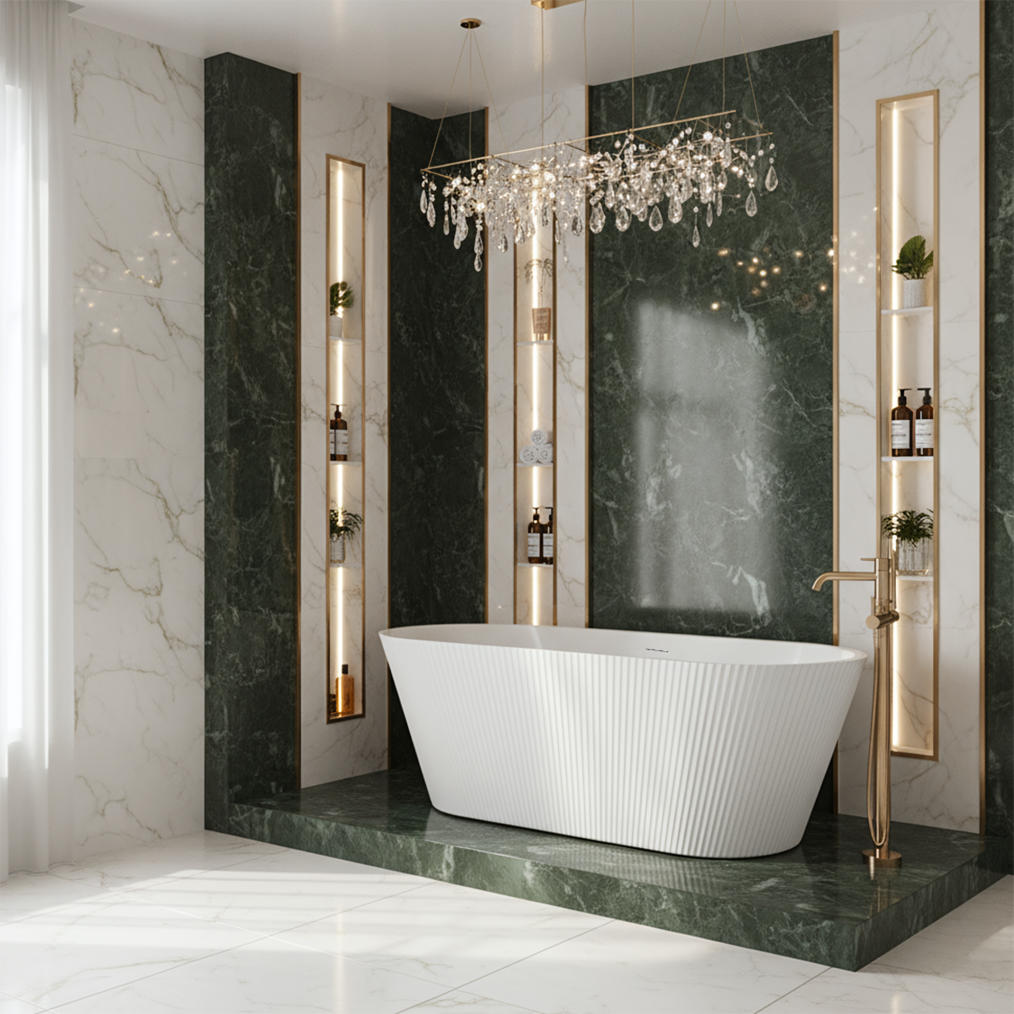 Vasca Da Bagno Freestanding In Acrilico Ofelia 170