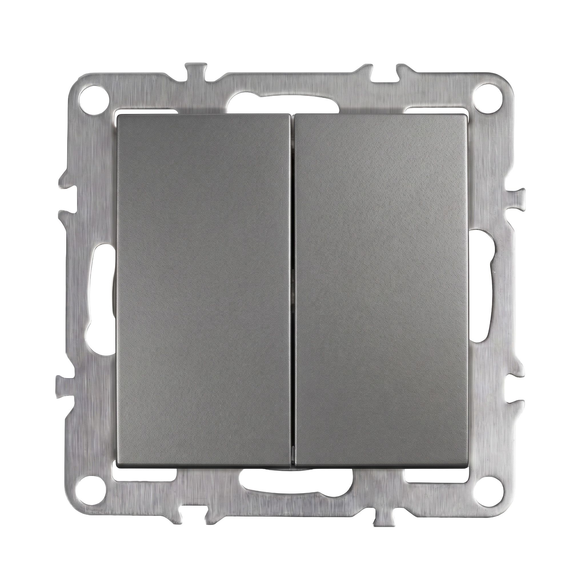 Kaksoiskytkin Oste Jnh007-w Grey 1