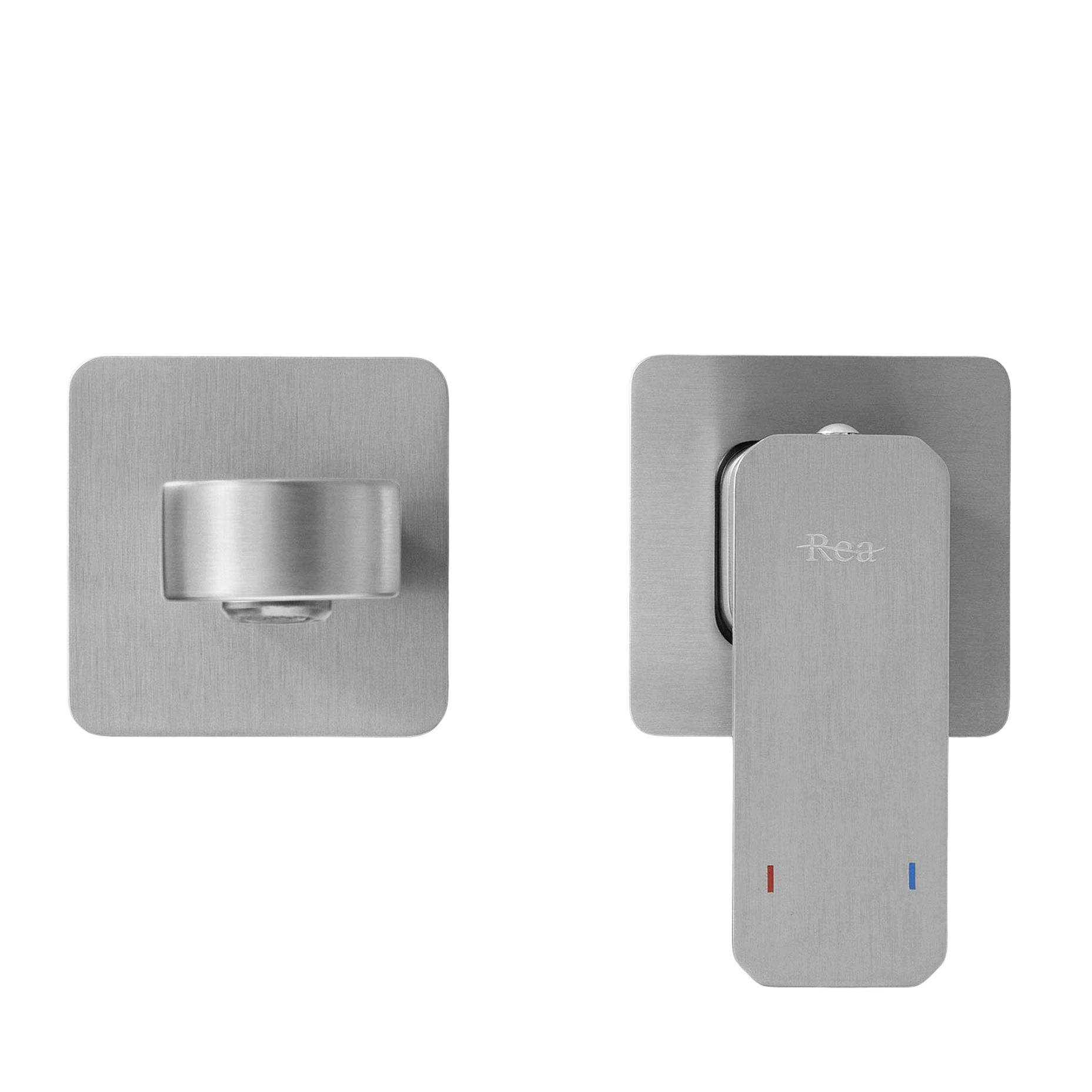 Rubinetto Da Parete Rea Rea Arlo Brush Nickel