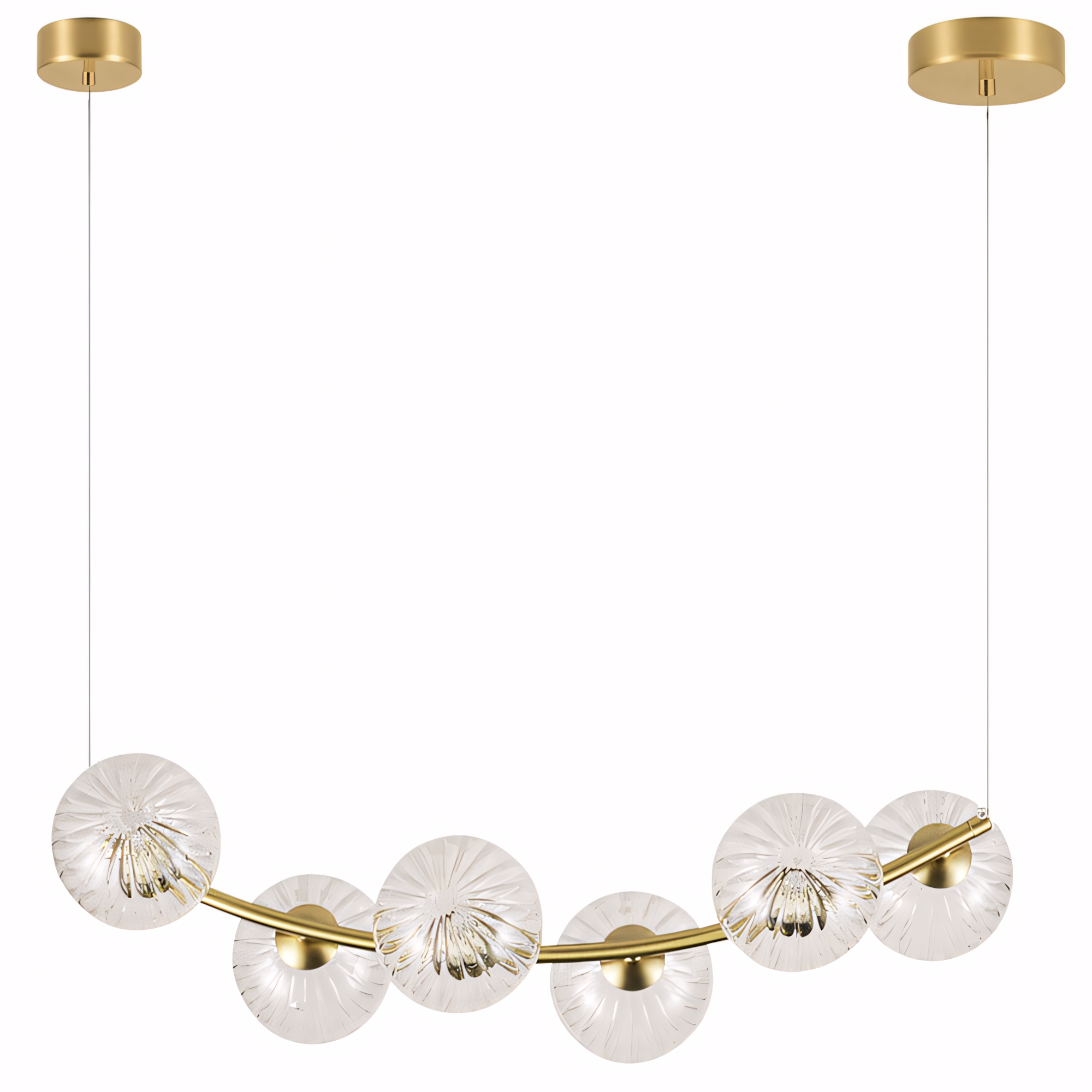 Lampada Da Soffitto G133-6cp Gold