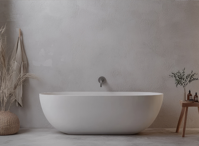 Cadă freestanding – pe care să o alegi? Cel mai bun material, metode de montaj, dimensiuni populare