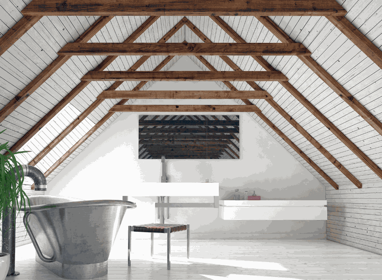 Baie în stil loft ca o oază de relaxare: Inspirații cu o abordare modernă a amenajării
