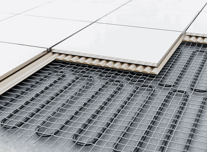 Underfloor heating in the bathroom – types, costs and key rules