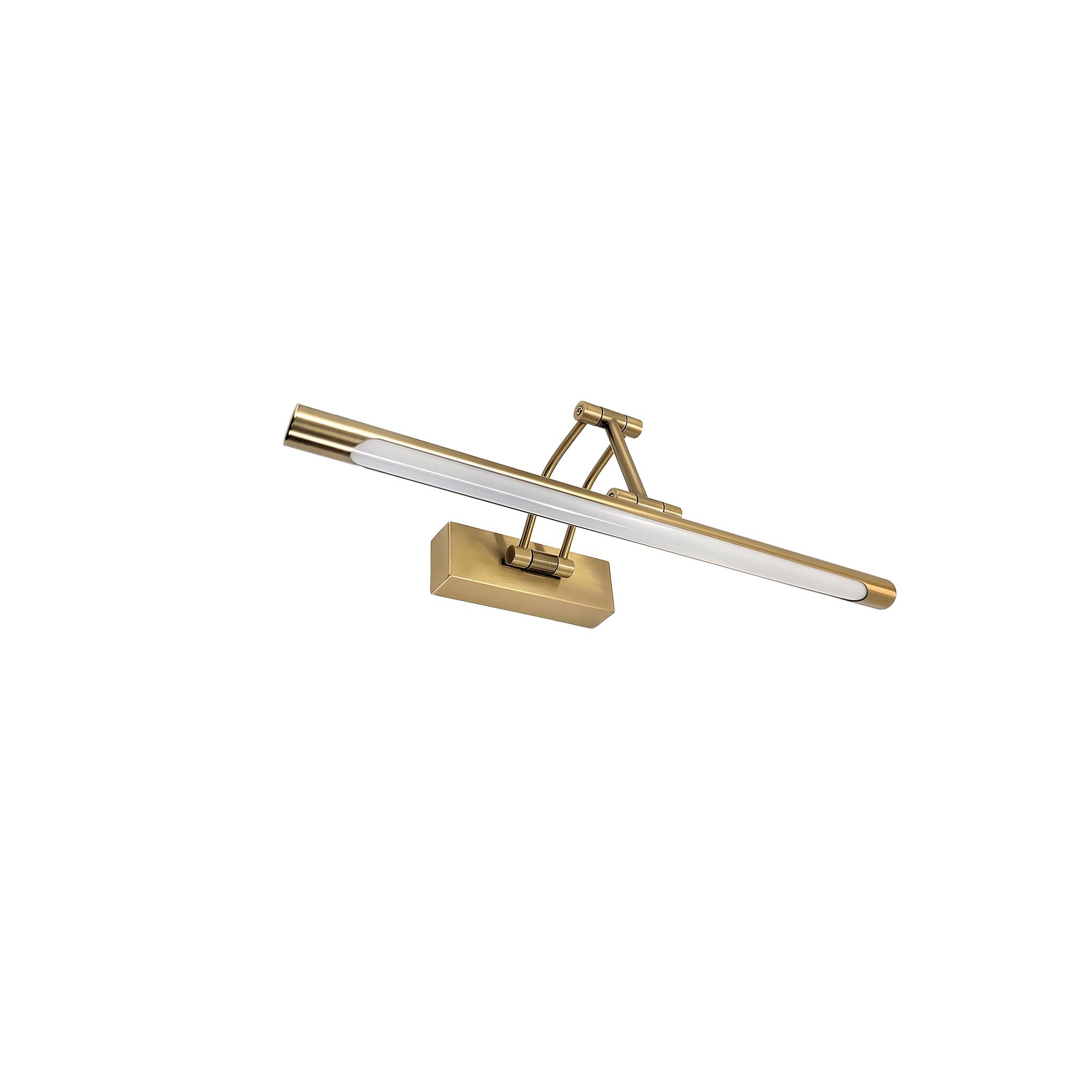 Kylpyhuoneen Seinä Led-valaisin Swe022-1w 42cm Brush Gold 1