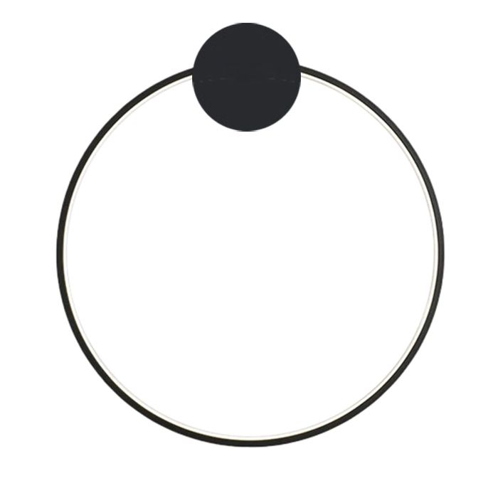 Lampada Da Parete Led App1383-cw Black 30cm