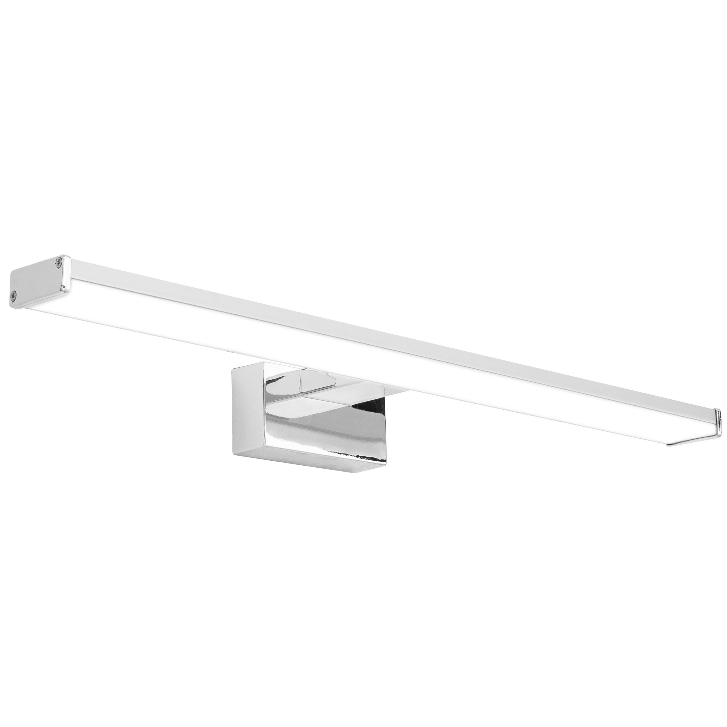 Image of Lampada Da Muro Da Bagno Led Sopra Specchio 8w 40cm APP368-1W Cromo