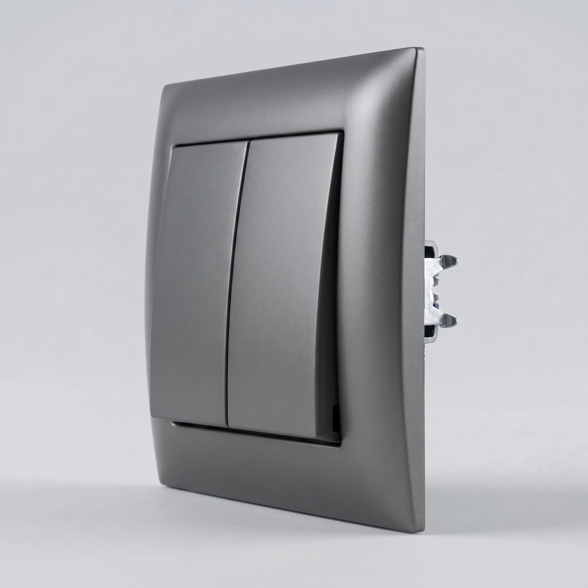 Kaksoiskytkin Oste Jnh007-w Grey 4