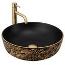 Aufsatzwaschbecken Rea Babilon Gold