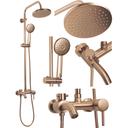 Shower set Rea Luis Brush Copper