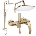 Kit de douche PREMIUM Rea Como M1 Brush Gold
