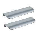 Дръжка за шкаф REA Mono / Core 2бр. Brush Steel