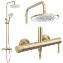 Duschgarnitur Rea Rivo Brush Gold
