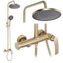Kit de douche PREMIUM Rea Como M2 Brush Gold