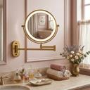 Mirror LED Glow Old Gold