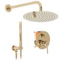 Kit de douche encastré Rea Lungo L. Gold + BOX