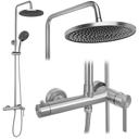 Duschset Rea Foster Brush Nickel
