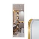 LUSTRO LED Classico 50x160cm Złoto Szczotkowane