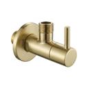 Ъглов вентил 1/2" x 3/8" Brush Gold