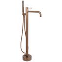 Free-standing faucet Rea Lungo Diamond Brush Copper