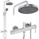Shower set Rea Grace Brush Nickel