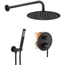 Kit de douche encastré Rea Lungo Black + BOX