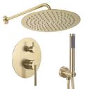 Inbouw regendoucheset Rea Argon Gold Brush  + BOX
