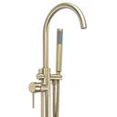 Free-standing faucet Rea Lungo brush gold