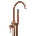 Free-standing faucet Rea Lungo brush copper