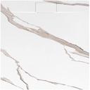 Tuš kada Bazalt CARRARA WHITE 90x90