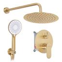 Shower system Rea Drop Brush Gold + BOX