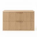 Waschtischunterschrank Rea Mono 80cm Beige