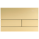 WC öblítő gomb Rea T K011A-Q és Slim 024N Gold Brush