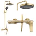 Shower set Rea Vision Brush Gold