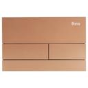 WC öblítő gomb K011A-Q és Slim024N Rea T Brush Copper/Brushed Rose Gold