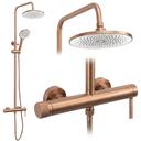 Duschgarnitur Rea Rivo Brush Copper