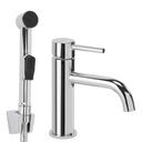 Waschtischarmatur mit Bidetta Rea Lungo Chrome