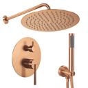 Zuhanyszett rejtett Rea Argon Brush Copper  + box
