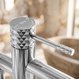 Fristående badkarsblandare Rea Lungo Diamond Chrome
