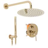 ДУШ СИСТЕМА за вграждане Rea Lungo L. Gold + BOX