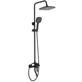 Shower set REA ARGUS BLACK MATT