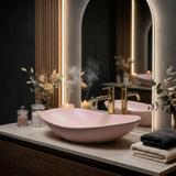 Aufsatzwaschbecken Rea Royal Powder Pink Matt
