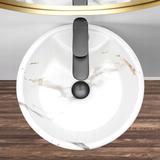 Brīvi stāvoša keramikas izlietne Blanka Marble Marble