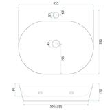 Aufsatzwaschbecken REA Kim 46