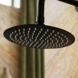 Кръгла душ глава REA JS-P014B 25cm Black