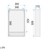 Badezimmermöbel-Set mit Waschbecken Gama T25023 HHL 50CM