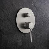 Unterputz Duschset Rea Lungo Stripe Nickel Brush + BOX