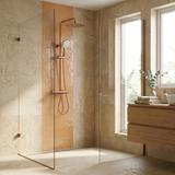 Kit de douche avec thermostat Drop Brush Copper