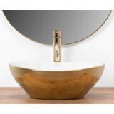 Opzetwastafel Rea Sofia Gold/White